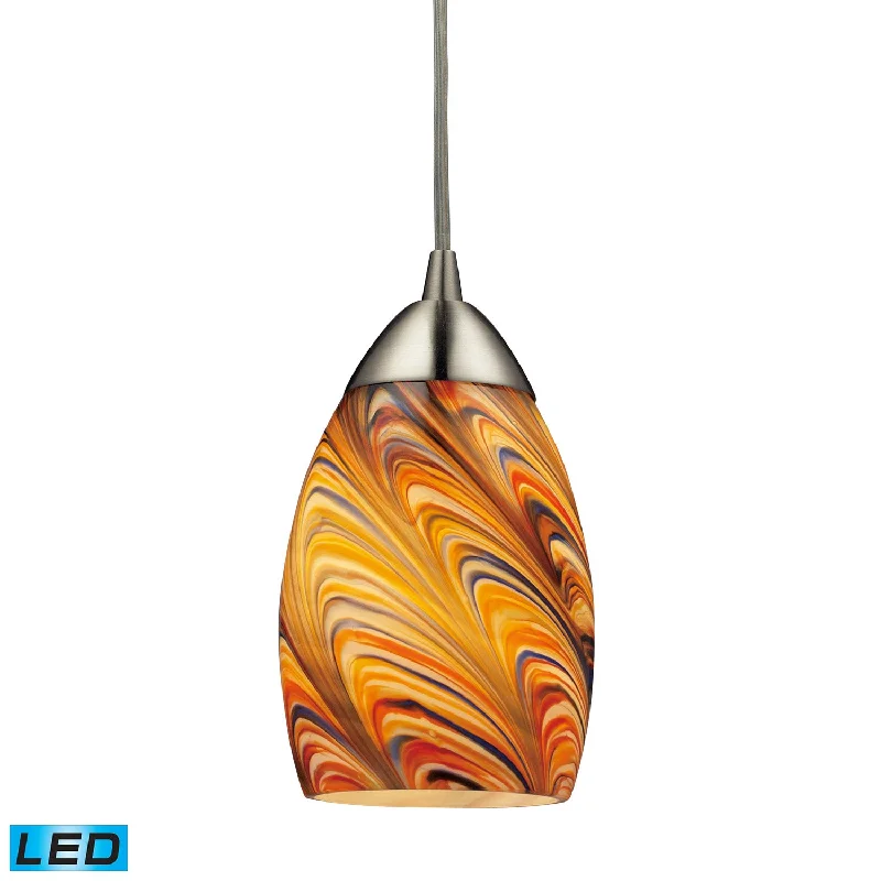 Industrial Style Ceiling Lights with Exposed Bulbs and Metal CagesMini Vortex LED Mini Pendant
