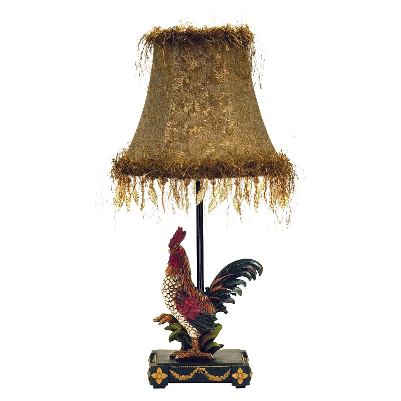 modern minimalist table lamps for contemporary living roomsPetite Rooster 19" High 1-Light Table Lamp