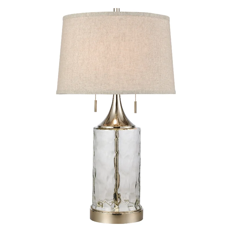 wooden table lamps with natural grain for a warm and organic feelTribeca 27" High 2-Light Table Lamp