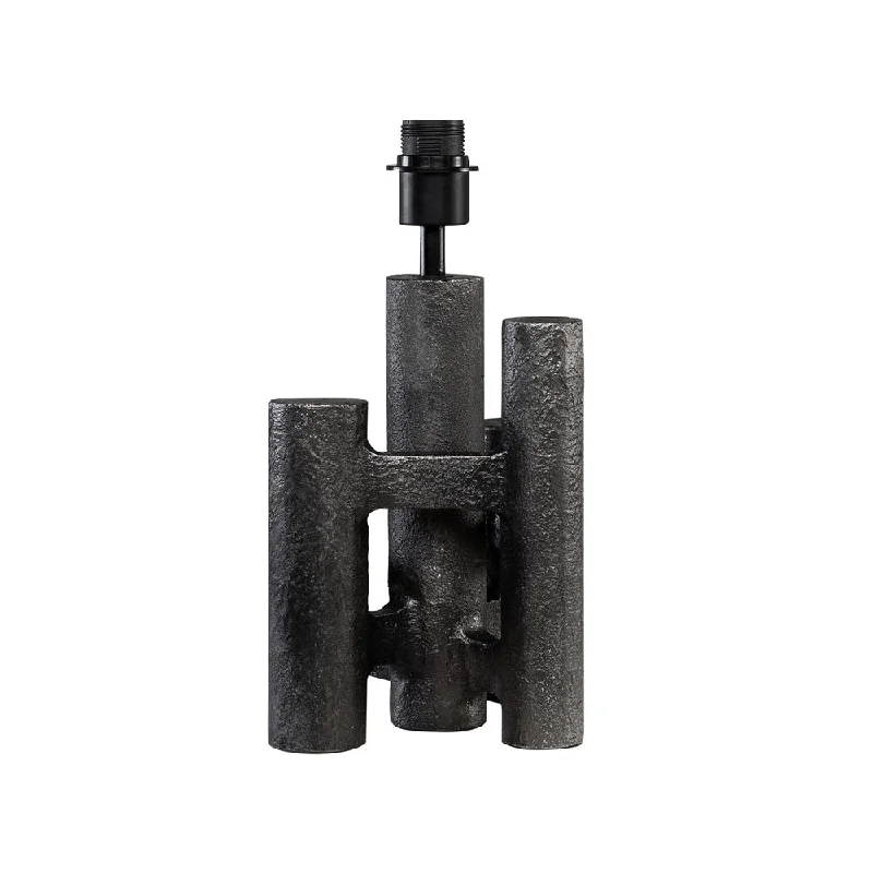 fabric table lamps with a linen shade for a relaxed and breathable lookEmmett Lamp in Antique Black (Base Only)