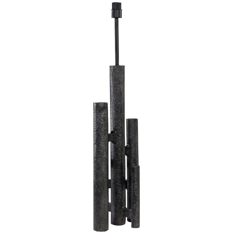 metal table lamps with a matte black finish for a sleek appearanceEmmett Tall Lamp in Antique Black (Base Only)