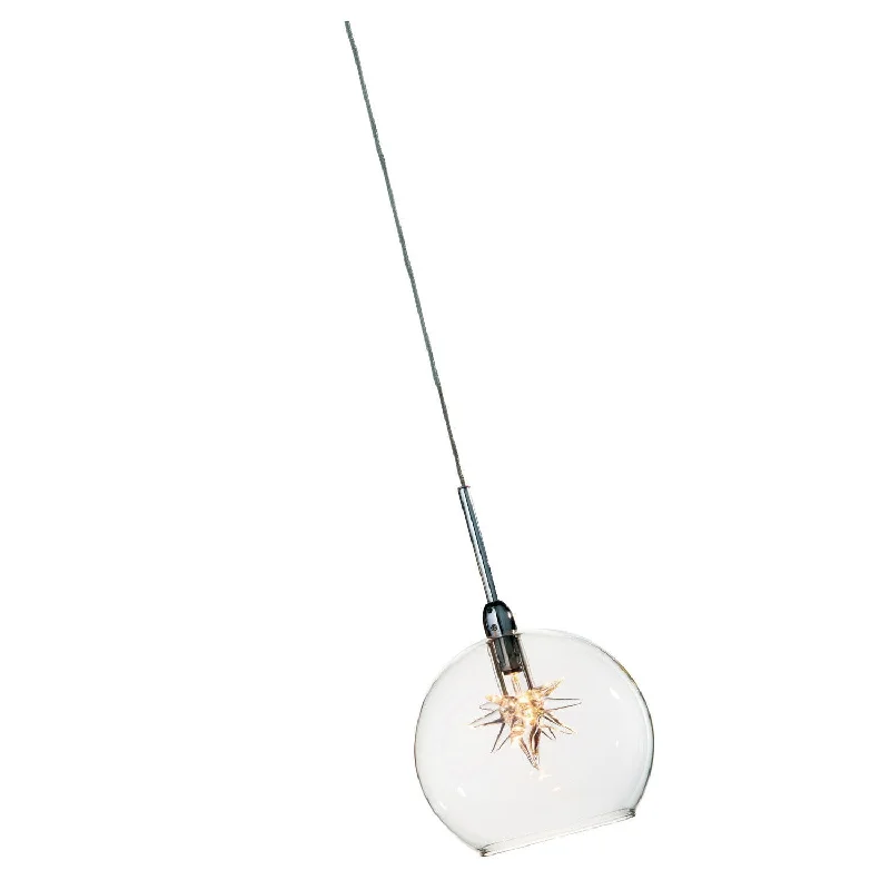 Metal Ceiling Lights in Brass, Copper, Stainless Steel, and IronET2 by Maxim Starburst E20108-24 Pendant Light - Polished Chrome