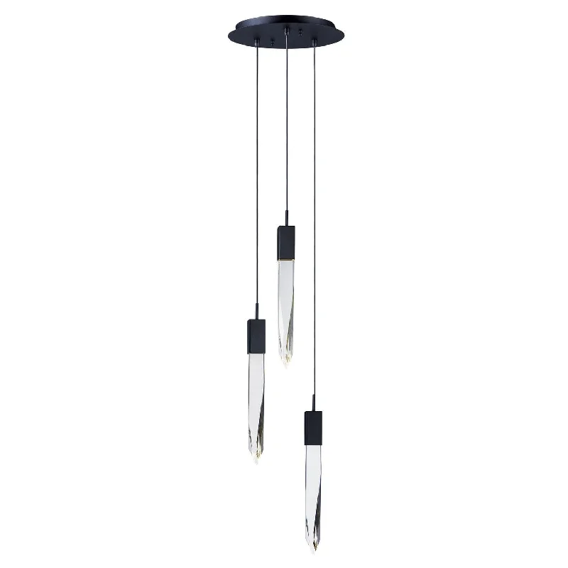 Japanese - Inspired Ceiling Lights with Shoji - Screen - like DiffusersET2 by Maxim Quartz E31243-20BK Pendant Light - Black