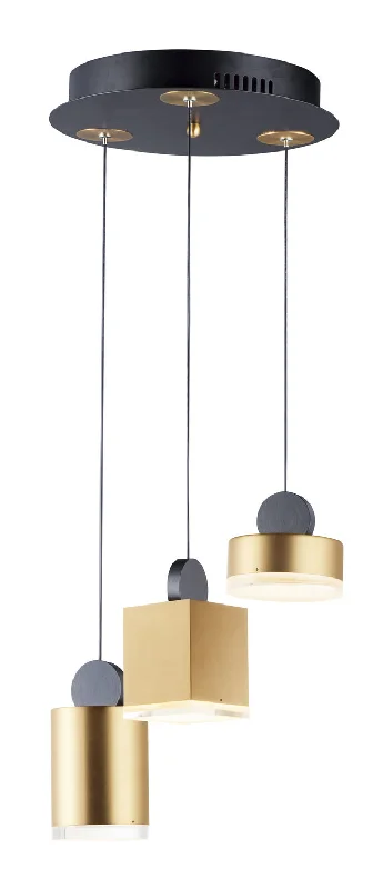 Rustic Ceiling Lights with Reclaimed Wood and Distressed FinishesNob LED Pendant