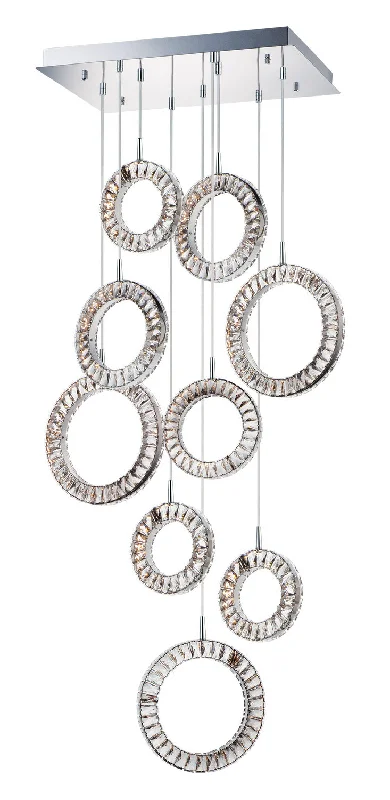 Contemporary Ceiling Lights with Unique, Abstract ShapesCharm LED Pendant