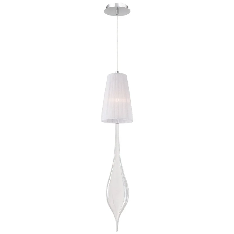Industrial Style Ceiling Lights with Exposed Bulbs and Metal CagesEurofase Aqua 1-Light Pendant