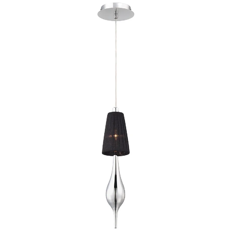 Metal Ceiling Lights in Brass, Copper, Stainless Steel, and IronEurofase Aqua 1-Light Small Pendant