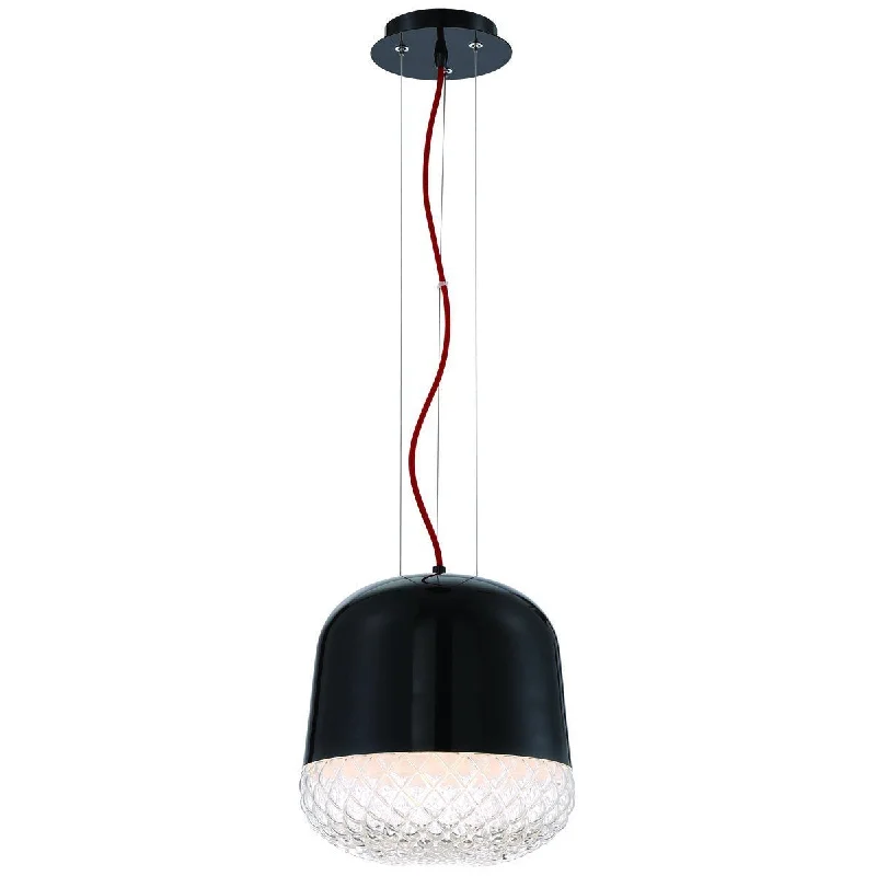 Scandinavian Style Ceiling Lights with Light Wood AccentsEurofase DESIGNWL2017 Corson 1-Light Pendant