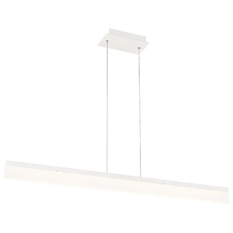 Japanese - Inspired Ceiling Lights with Shoji - Screen - like DiffusersEurofase DESIGNWL2017 Tunnel Large Led Linear Pendant