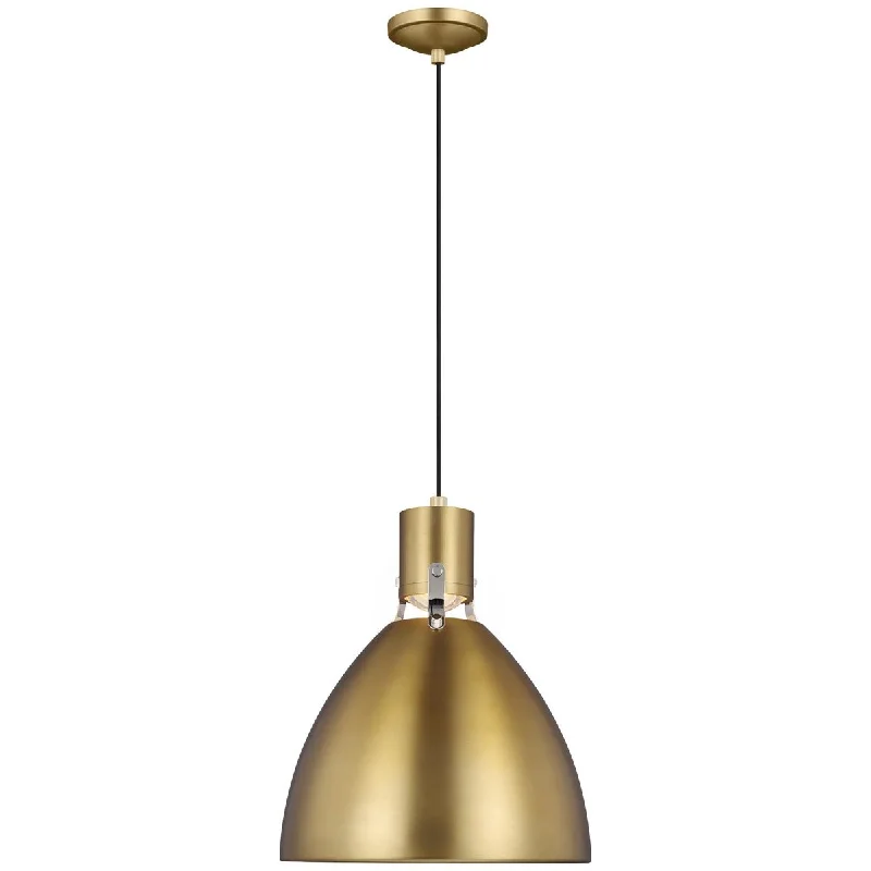 African - Inspired Ceiling Lights with Tribal Patterns and Natural MaterialsFeiss Brynne 1-Light LED Pendant