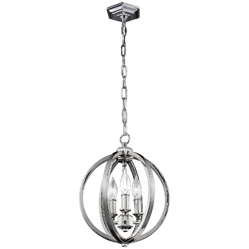 Chinese - Style Ceiling Lights with Red Lantern - Inspired DesignsFeiss Corinne 3 Lights Pendant