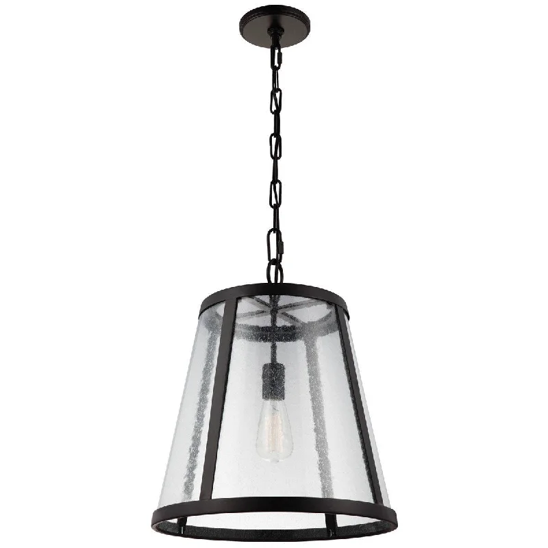 Mediterranean - Style Ceiling Lights with Terra - Cotta and Ceramic DetailsFeiss Harrow 1 Light Pendant