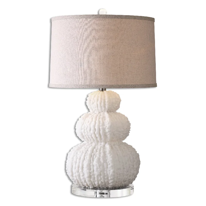 glass table lamps with a frosted surface for soft light diffusionFontanne Table Lamp