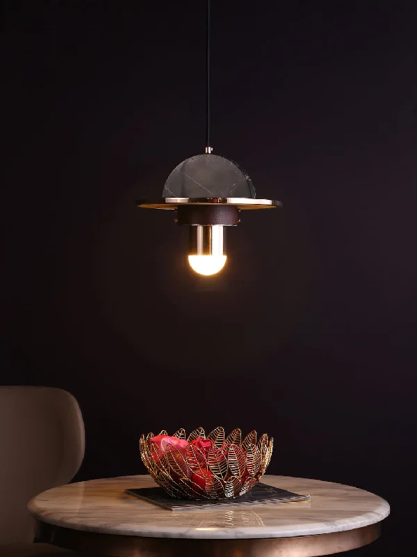 Gothic Ceiling Lights with Dark Metalwork and Pointed ArchesGalvin Pendant Light