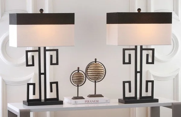 mid century modern table lamps with iconic designs for a stylish studyGIGI TABLE LAMP S/2