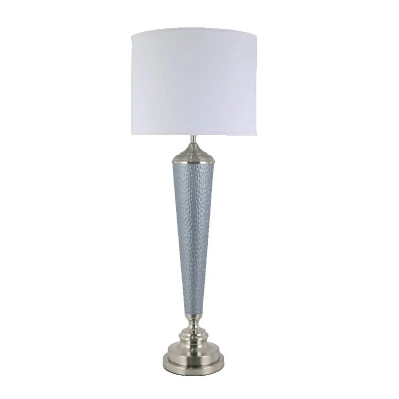 rustic farmhouse table lamps for cozy kitchensGLASS TABLE LAMP