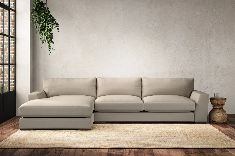 Japanese - Inspired Ceiling Lights with Shoji - Screen - like DiffusersGuddu Large Left Hand Chaise Sofa - Recycled Cotton Stone