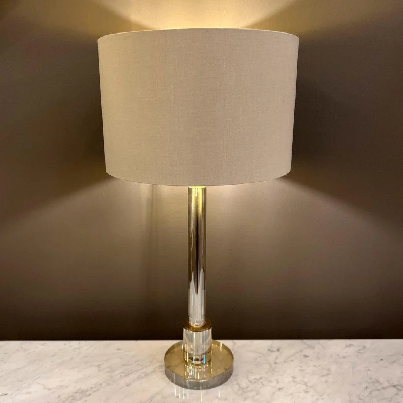 leather table lamps with a distressed texture for a rugged charmHaldor Table Lamp - RV Astley