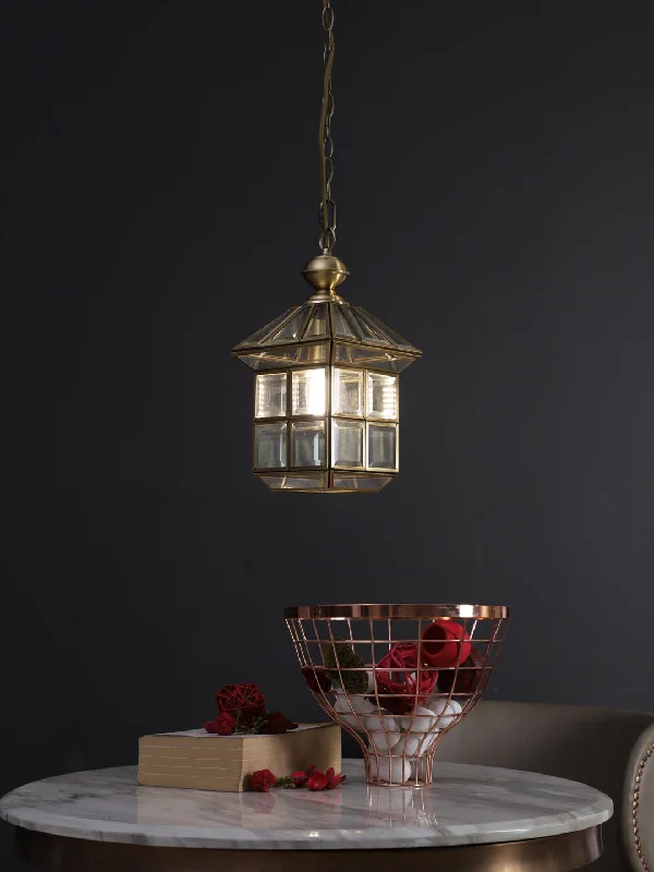 Glass Ceiling Lights with Frosted, Colored, or Etched GlassHarret Pendant Light