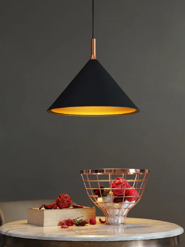 Art Deco Ceiling Lights with Geometric Patterns and Metallic FinishesHeming Pendant Light