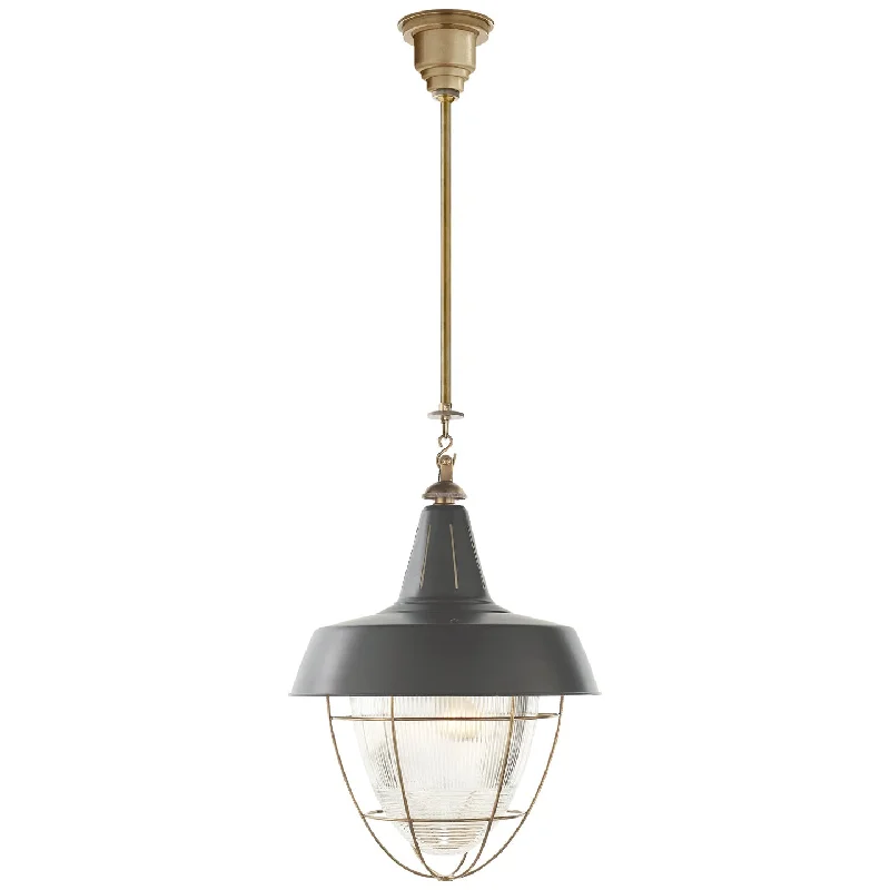 Industrial Style Ceiling Lights with Exposed Bulbs and Metal CagesHenry Industrial Hanging Light