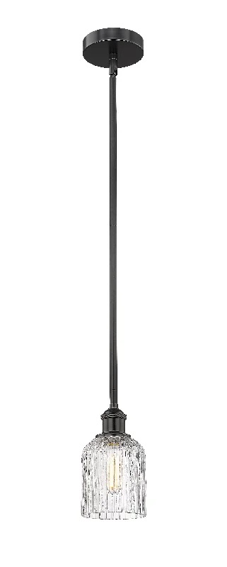 Art Nouveau Ceiling Lights with Organic, Flowing ShapesInnovations Lighting 616-1S-BK-G559-5CL  Edison Pendant Light Matte Black