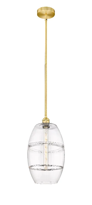 Japanese - Inspired Ceiling Lights with Shoji - Screen - like DiffusersInnovations Lighting 616-1S-SG-G557-10CL  Edison Pendant Light Satin Gold