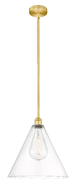Steampunk Ceiling Lights with Gears, Cogs, and Brass AccentsInnovations Lighting 616-1S-SG-GBC-162  Edison Pendant Light Satin Gold