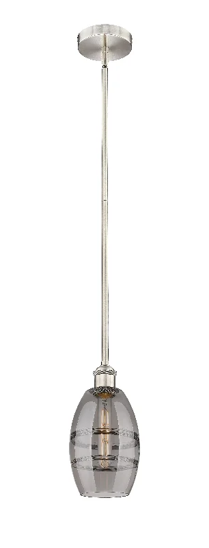 Moroccan Ceiling Lights with Colorful Stained Glass and Geometric CarvingsInnovations Lighting 616-1S-SN-G557-6SM  Edison Pendant Light Brushed Satin Nickel
