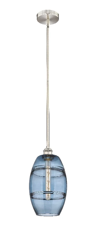 Mid - Century Modern Ceiling Lights with Simple, Sleek LinesInnovations Lighting 616-1S-SN-G557-8BL  Edison Pendant Light Brushed Satin Nickel