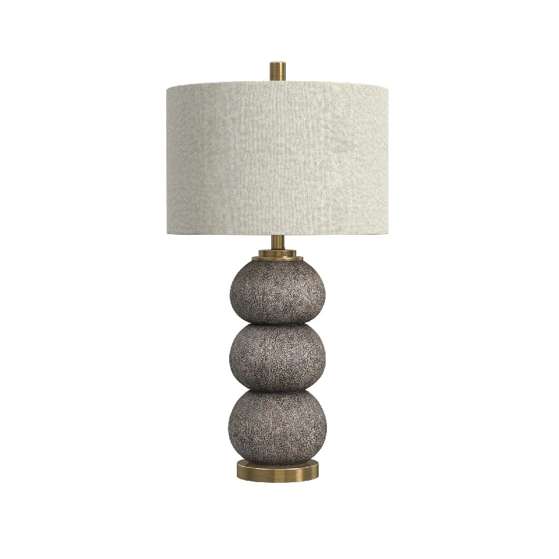 fabric table lamps with a linen shade for a relaxed and breathable lookJed Table Lamp