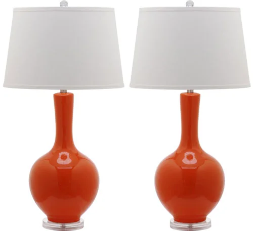 mid century modern table lamps with iconic designs for a stylish studyJOY TABLE LAMP S/2