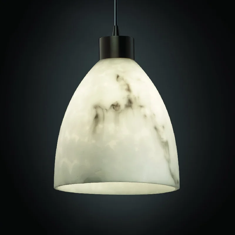 Tropical - Themed Ceiling Lights with Palm - Leaf Shapes and Rattan WrapsOne Light Pendant