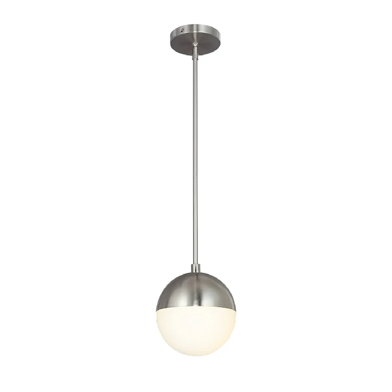 Metal Ceiling Lights in Brass, Copper, Stainless Steel, and IronOne Light Pendant