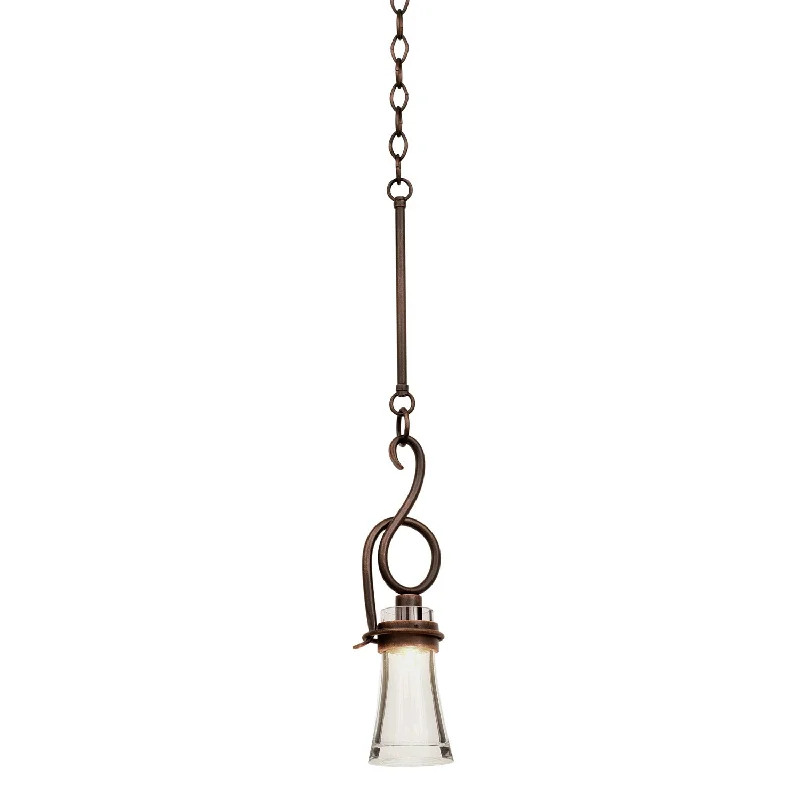 Rustic Ceiling Lights with Reclaimed Wood and Distressed FinishesKalco Dover 2916AC Pendant Light - Antique Copper