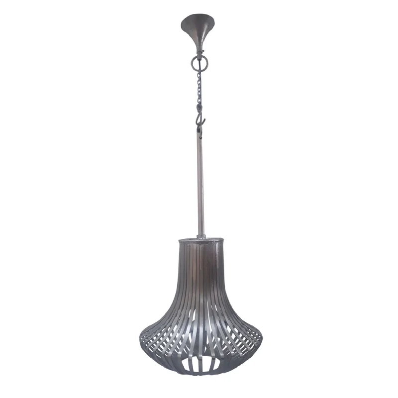African - Inspired Ceiling Lights with Tribal Patterns and Natural MaterialsKanpur Pendant 48cm