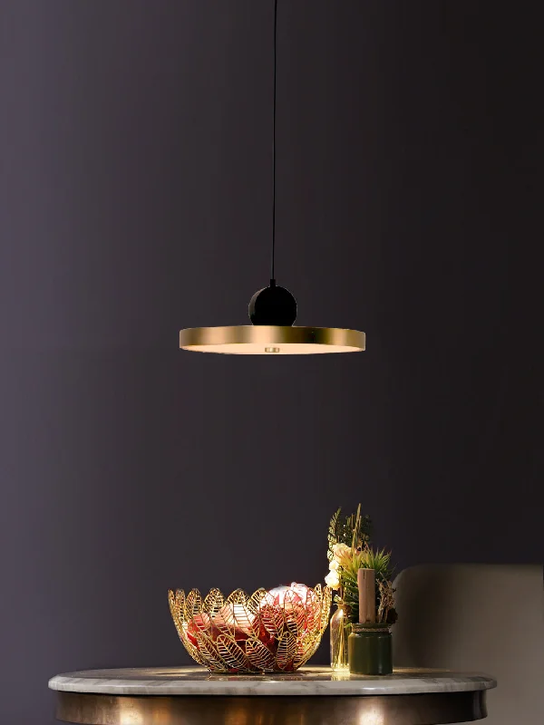 Scandinavian Style Ceiling Lights with Light Wood AccentsKern Pendant Light
