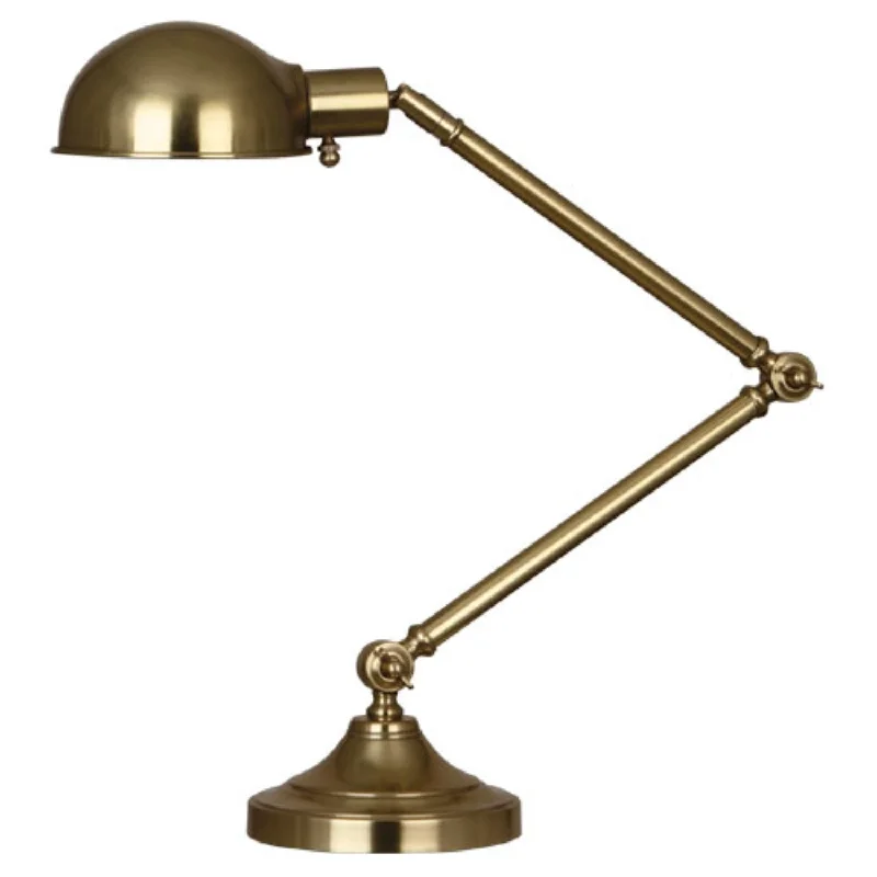 art deco table lamps with geometric shapes for a retro touchKinetic Brass Table Lamp