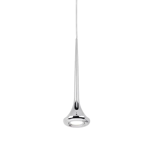 Contemporary Ceiling Lights with Unique, Abstract ShapesKuzco Bach 402601ch-led Pendant Light - Brushed Gold|Chrome