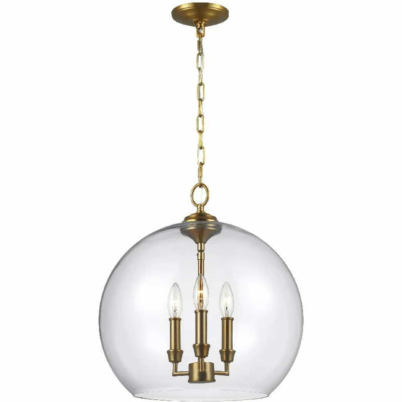Scandinavian Style Ceiling Lights with Light Wood AccentsLawler Orb Pendant