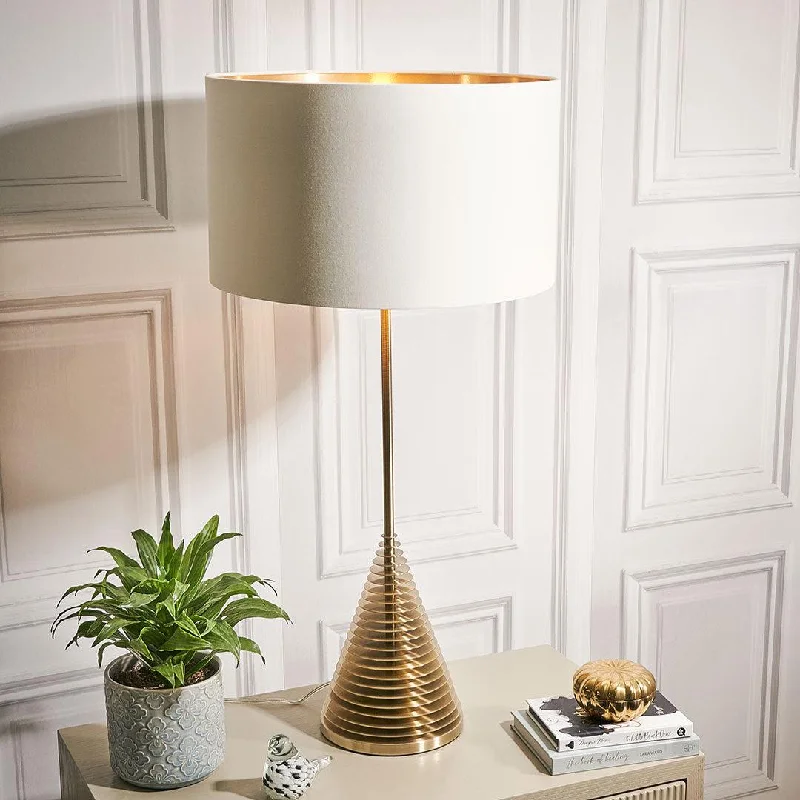 crystal table lamps with dazzling prisms for a glamorous effectLea Tall Table Lamp - RV Astley