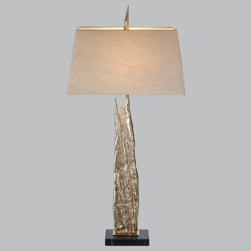 rustic farmhouse table lamps for cozy kitchensLivingsley Aspen Table Lamp – Gold