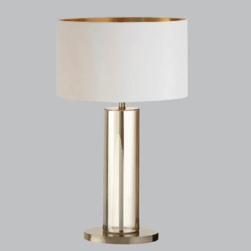 marble table lamps with a luxurious veined pattern for high end decorLivingsley Birch Tall Table Lamp – Cognac