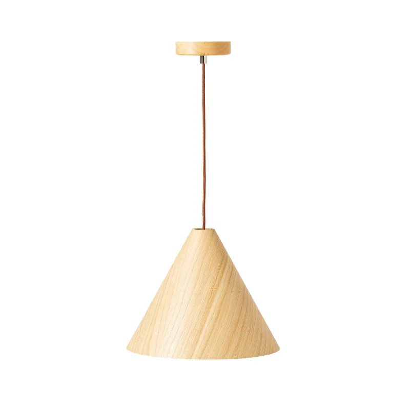 Chinese - Style Ceiling Lights with Red Lantern - Inspired DesignsLockie Wooden Pendant 33x25cm