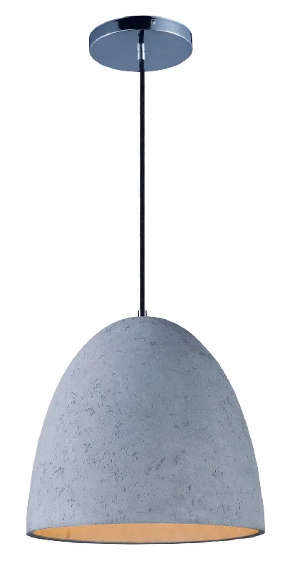 African - Inspired Ceiling Lights with Tribal Patterns and Natural MaterialsMaxim Crete 12396GYPC Pendant Light - Polished Chrome