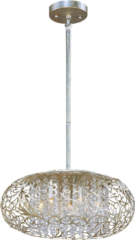 Retro Ceiling Lights Inspired by the 1950s and 1960s DesignMaxim Arabesque 24154BCGS Pendant Light - Golden Silver
