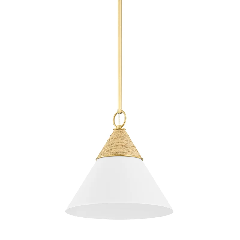 Art Nouveau Ceiling Lights with Organic, Flowing ShapesMica Pendant | MEGAN MOLTEN x Mitzi