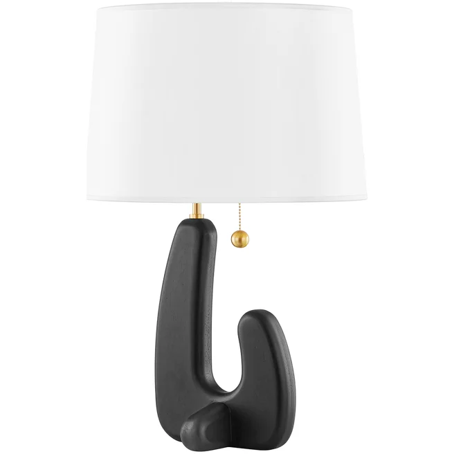 wooden table lamps with natural grain for a warm and organic feelRegina 1-Light Table Lamp