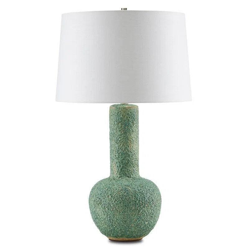 metal table lamps with a matte black finish for a sleek appearanceMoss Green Manor Table Lamp Barry Goralnick Collection