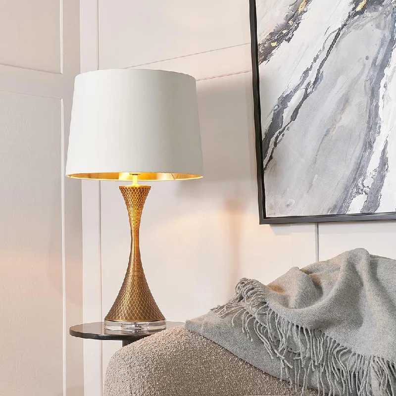 bohemian table lamps with colorful patterns for eclectic bedroomsMulhouse Table Lamp - RV Astley
